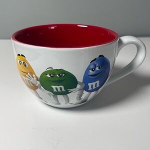 M&M'S WORLD ALL CHARACTERS Large Colorful Cappuccino Mug Cup